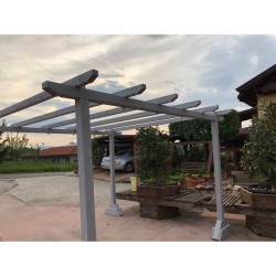 Gazebo autoportante per tenda ombreggiante