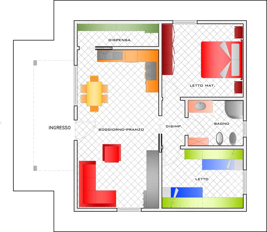 Casa In Legno Sistema Afrodite