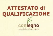 Attestato di qualificazione Conlegno